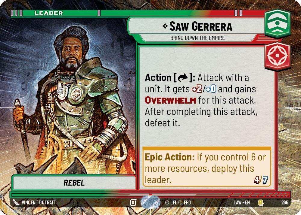 Saw Gerrera - Bring Down the Empire (Hyperspace) (265) [A Lawless Time]