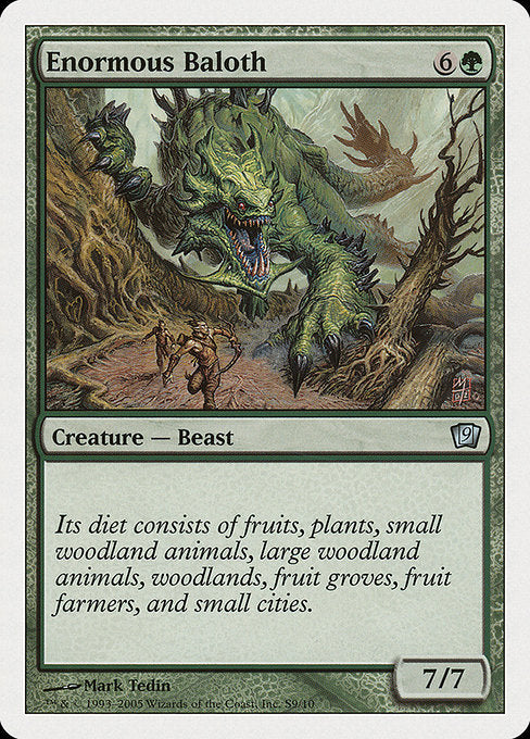 Enormous Baloth (S9) [Ninth Edition]