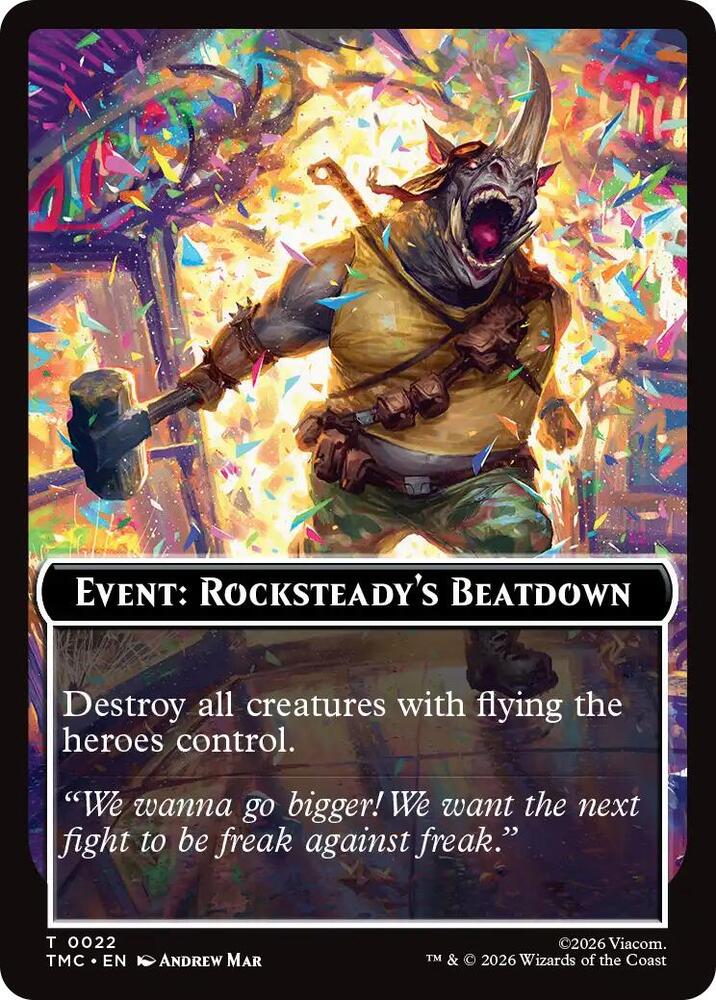 Event: Rocksteady's Beatdown (22) [Teenage Mutant Ninja Turtles Commander]