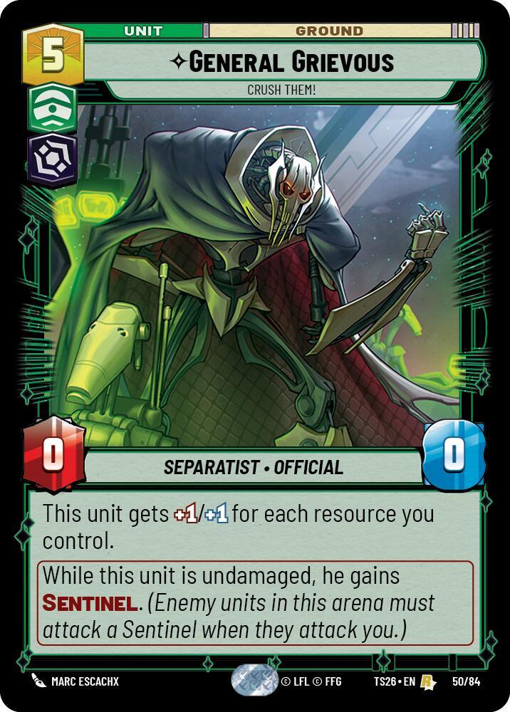 General Grievous - Crush Them! (50/84) [Twin Suns]
