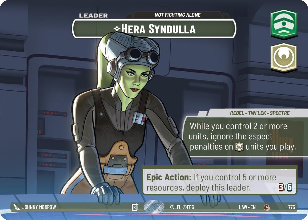 Hera Syndulla - Not Fighting Alone (Showcase) (775) [A Lawless Time]