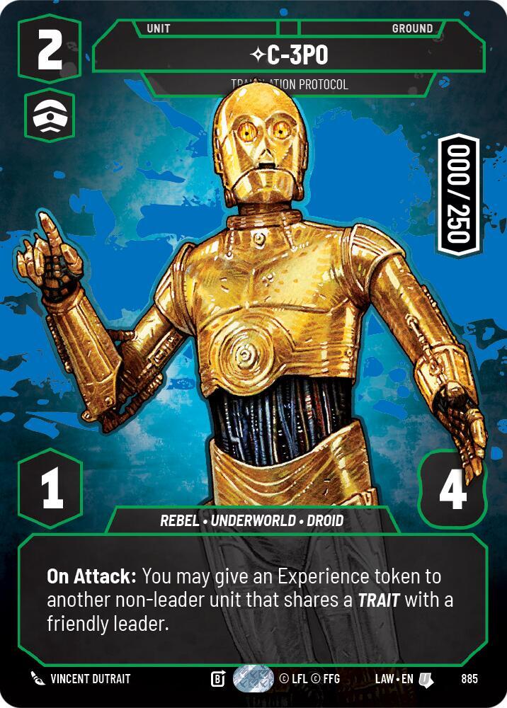C-3PO - Translation Protocol (Serialized) (885) [A Lawless Time]