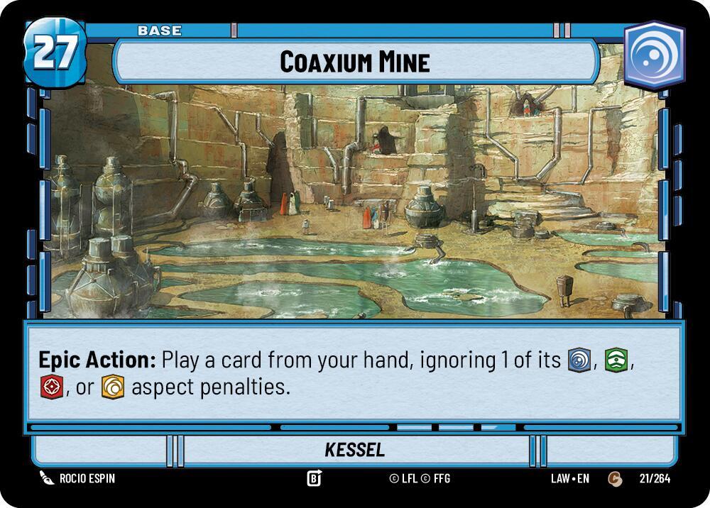 Coaxium Mine // Experience (21 // T02) [A Lawless Time]