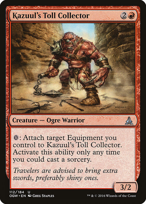 Kazuul's Toll Collector (112) [Oath of the Gatewatch]