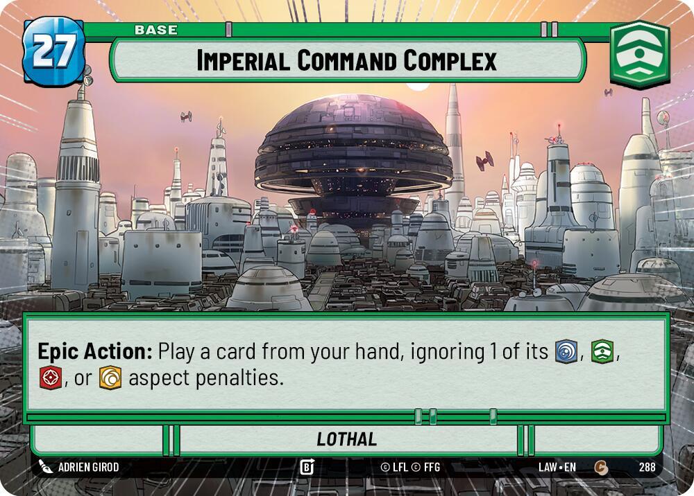 Imperial Command Complex // Shield (Hyperspace) (288 // T06) [A Lawless Time]