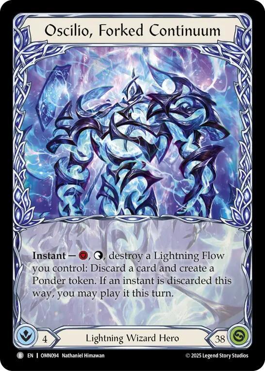 Oscilio, Forked Continuum (OMN094) [Omens of the Third Age]
