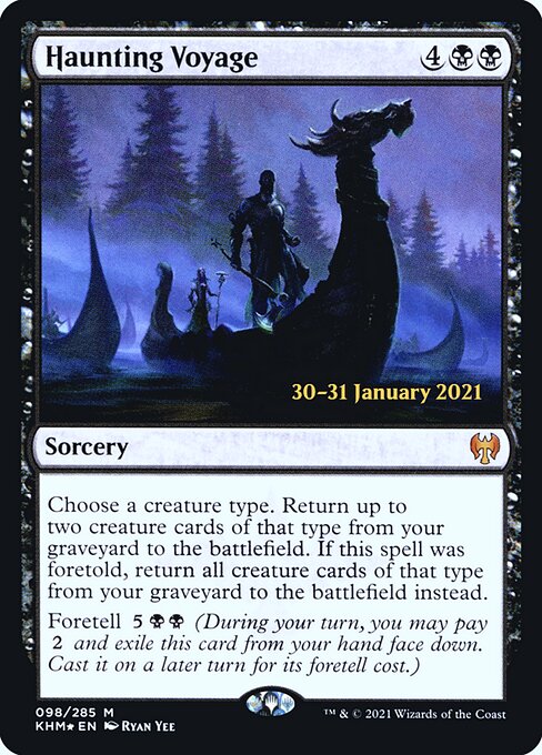 Haunting Voyage (98s) [Kaldheim Promos]
