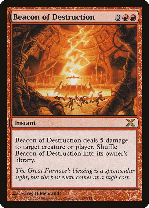 Beacon of Destruction (189) [Tenth Edition]