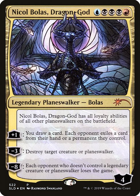 Nicol Bolas, Dragon-God (522) [Secret Lair Drop]
