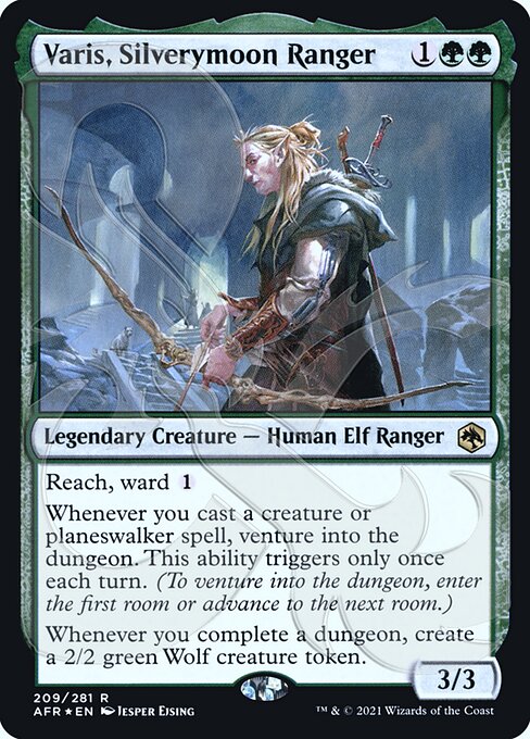 Varis, Silverymoon Ranger (209a) [Adventures in the Forgotten Realms Promos]