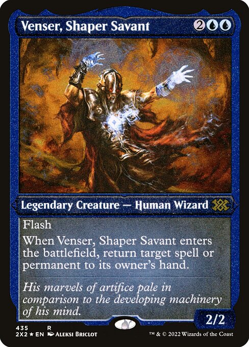 Venser, Shaper Savant (435) [Double Masters 2022]