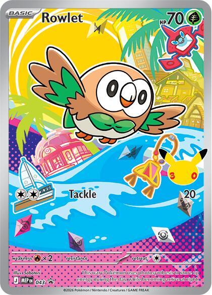 Rowlet - 043 [ME: Mega Evolution Promo]