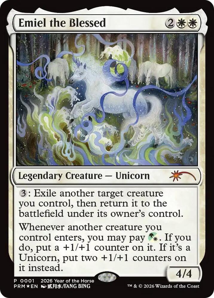 Emiel the Blessed (Year of the Horse 2026) (1) [Standard Showdown Promos]