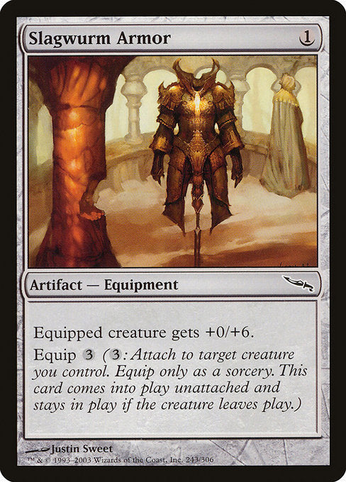 Slagwurm Armor (243) [Mirrodin]