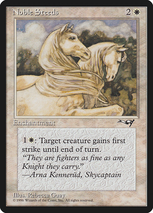 Noble Steeds (11b) [Alliances]