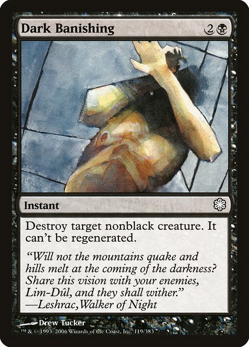Dark Banishing (119) [Coldsnap Theme Decks]
