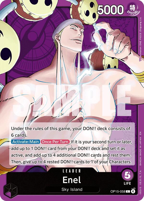 Enel (OP15-058) [Adventure on Kami's Island]