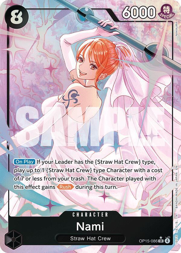 Nami (OP15-086) (Alternate Art) [Adventure on Kami's Island]