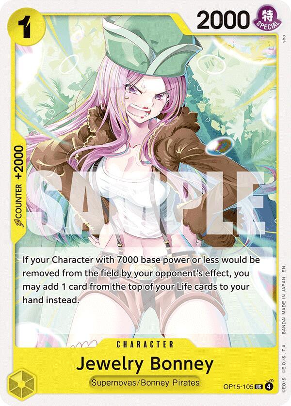 Jewelry Bonney (OP15-105) [Adventure on Kami's Island]