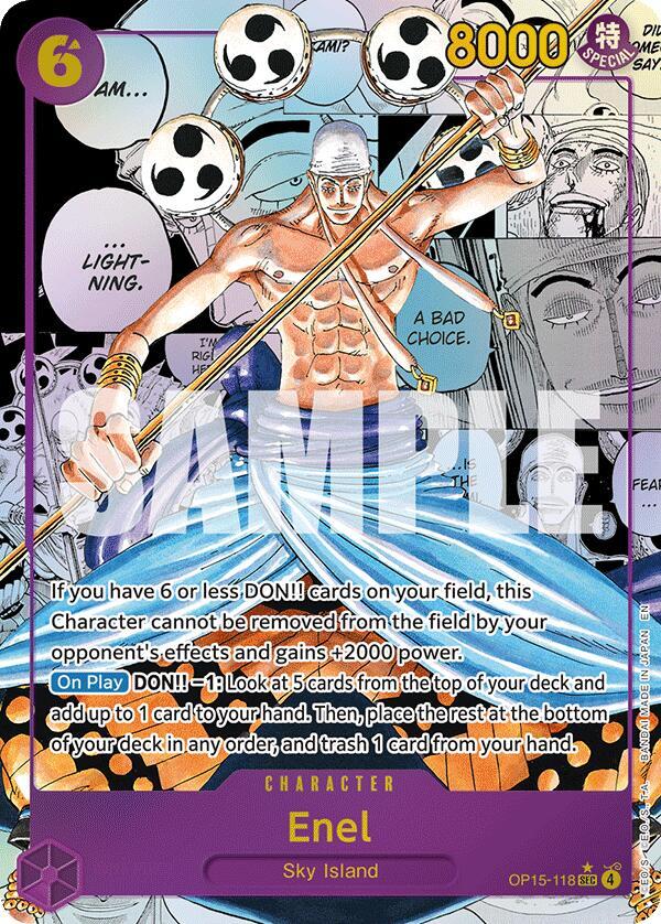 Enel (OP15-118) (Manga) [Adventure on Kami's Island]