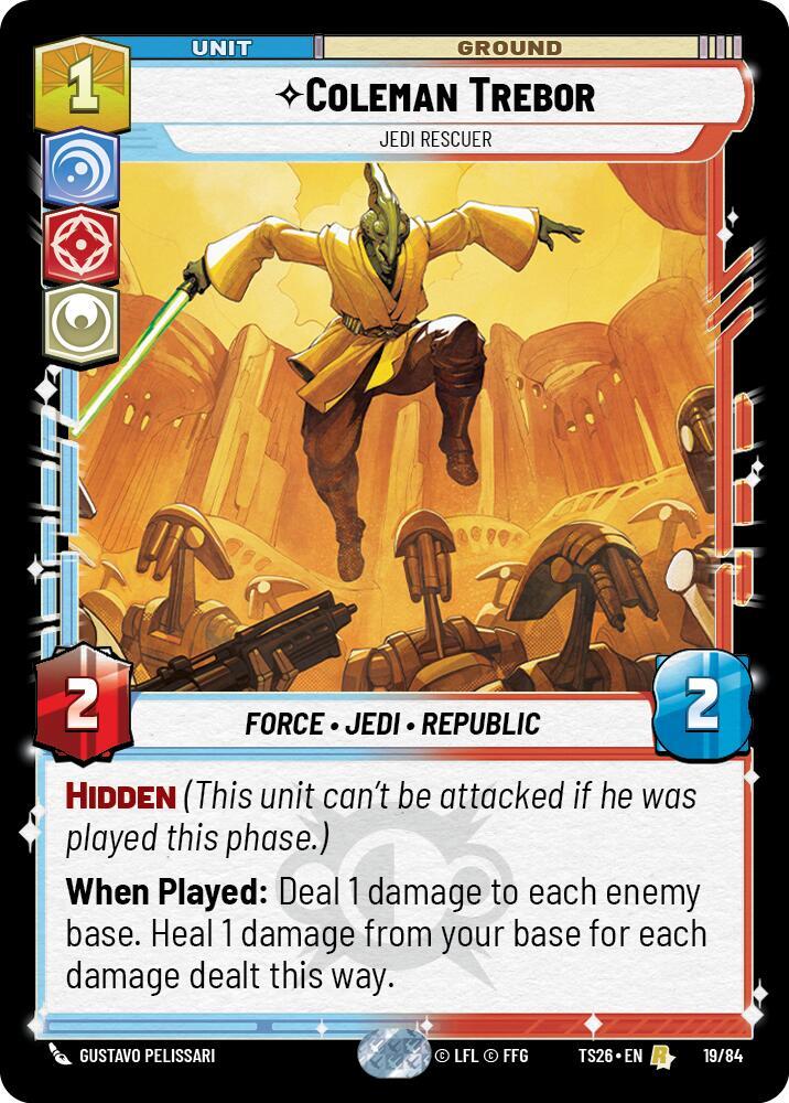 Coleman Trebor - Jedi Rescuer (19/84) [Twin Suns]