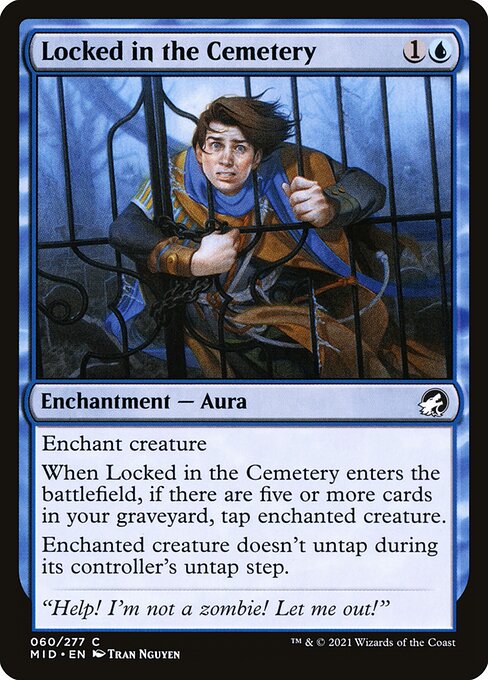 Locked in the Cemetery (60) [Innistrad: Midnight Hunt]