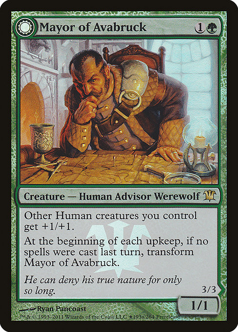 Mayor of Avabruck // Howlpack Alpha (193★) [Innistrad Promos]