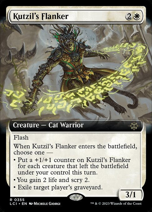 Kutzil's Flanker (355) [The Lost Caverns of Ixalan] [Extended Art]