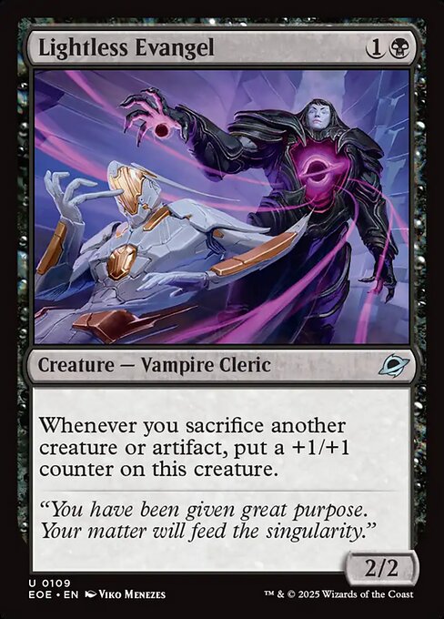 Lightless Evangel (109) [Edge of Eternities]