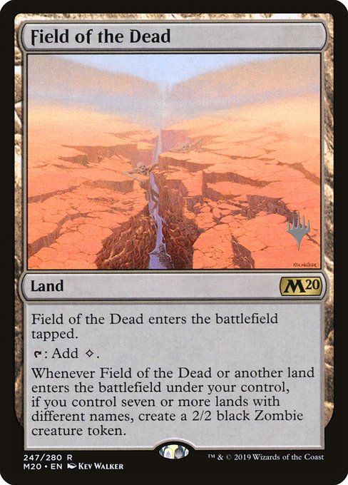 Field of the Dead (247p) [Core Set 2020 Promos]
