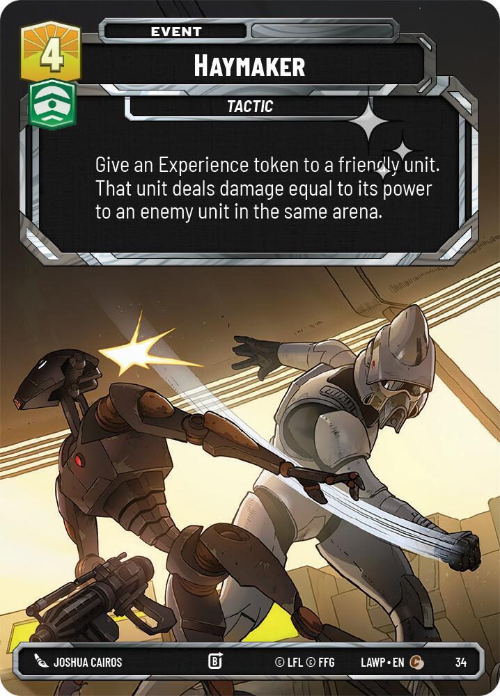Haymaker (Foil) (34) [A Lawless Time - Weekly Play Promos]