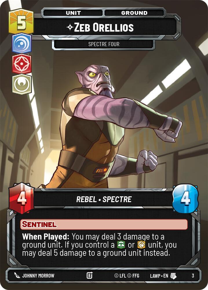 Zeb Orellios - Spectre Four (3) [A Lawless Time - Weekly Play Promos]