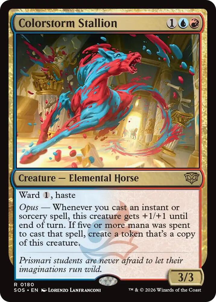Colorstorm Stallion (180) [Secrets of Strixhaven]