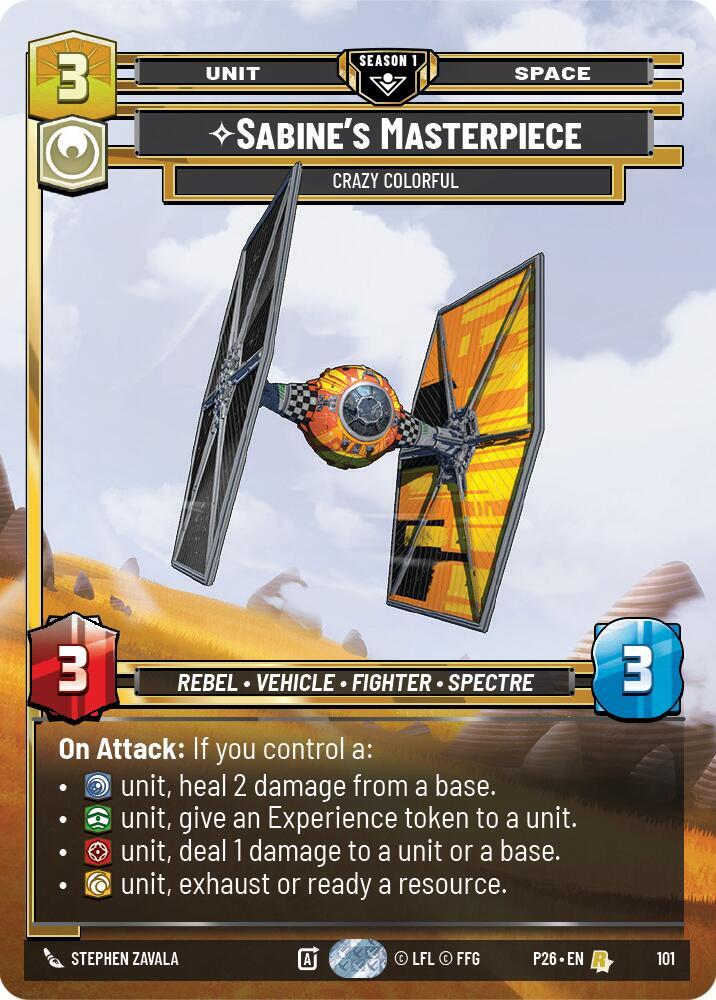 Sabine's Masterpiece - Crazy Colorful (101) [Sector and Regional Promos: Season 1]