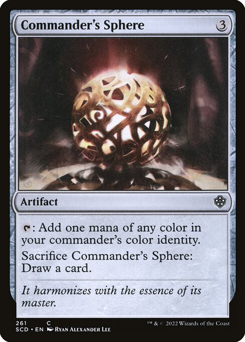 Commander's Sphere (261) [Starter Commander Decks]