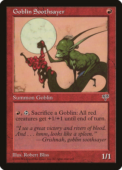 Goblin Soothsayer (179) [Mirage]