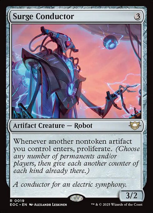 Surge Conductor (19) [Edge of Eternities Commander]