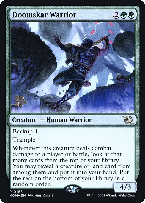 Doomskar Warrior (185s) [March of the Machine Promos]