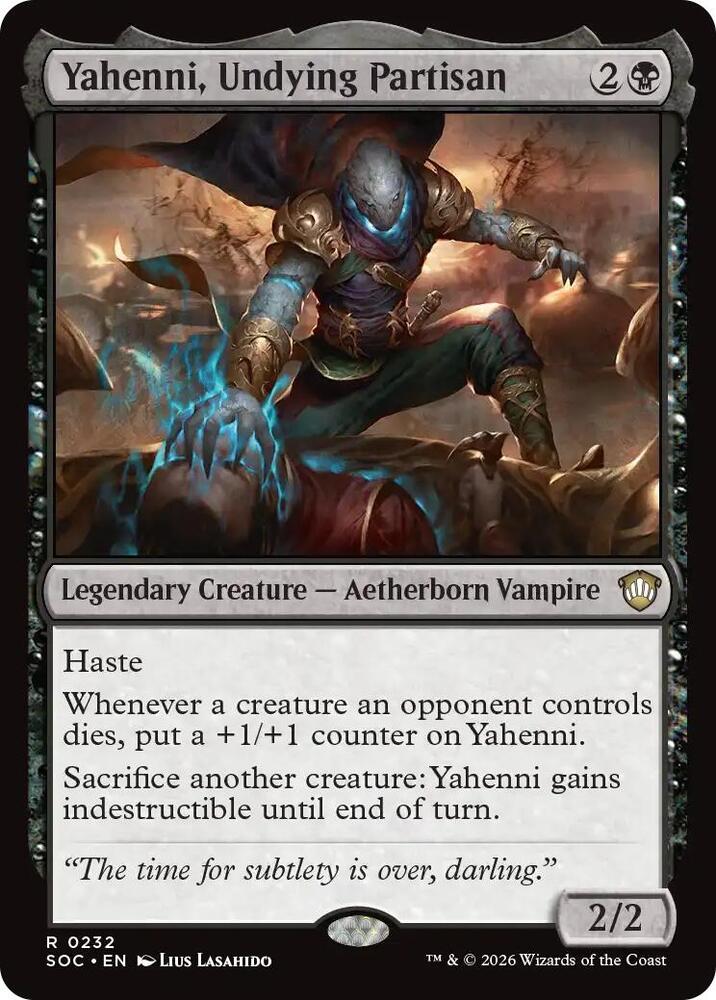 Yahenni, Undying Partisan (232) [Secrets of Strixhaven Commander]