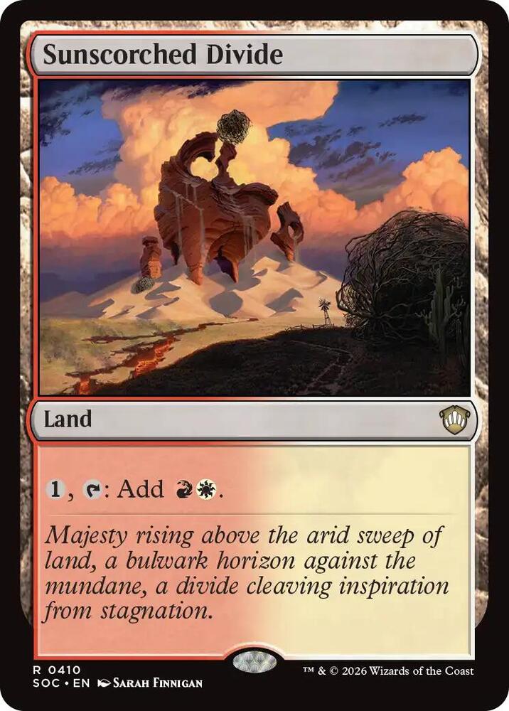 Sunscorched Divide (410) [Secrets of Strixhaven Commander]
