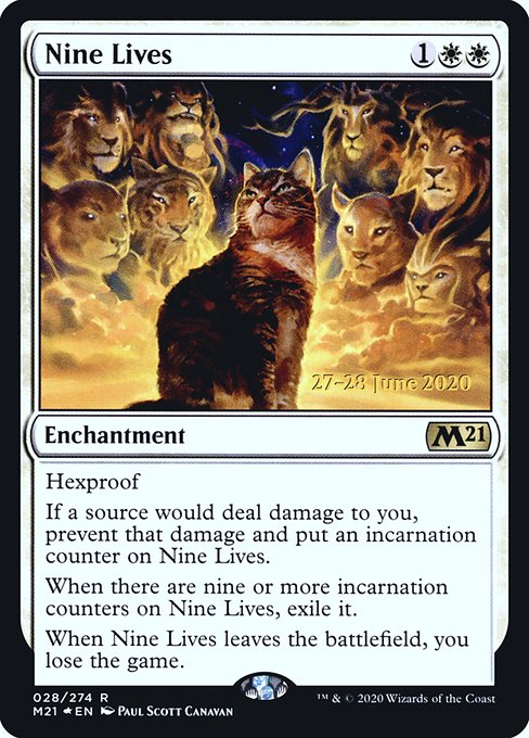 Nine Lives (28s) [Core Set 2021 Promos]