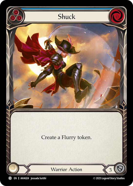Shuck (Blue) (AHA024) [Armory Deck Origins: Hala]