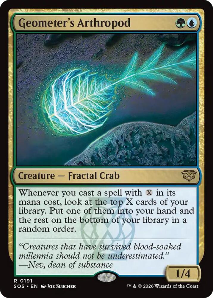 Geometer's Arthropod (191) [Secrets of Strixhaven]