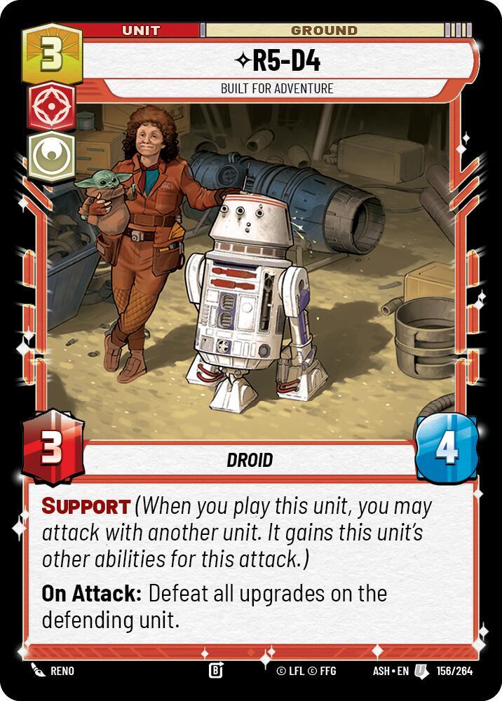 R5-D4 - Built for Adventure (156/264) [Ashes of the Empire]