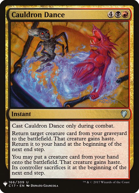 Cauldron Dance (C17-166) [The List]