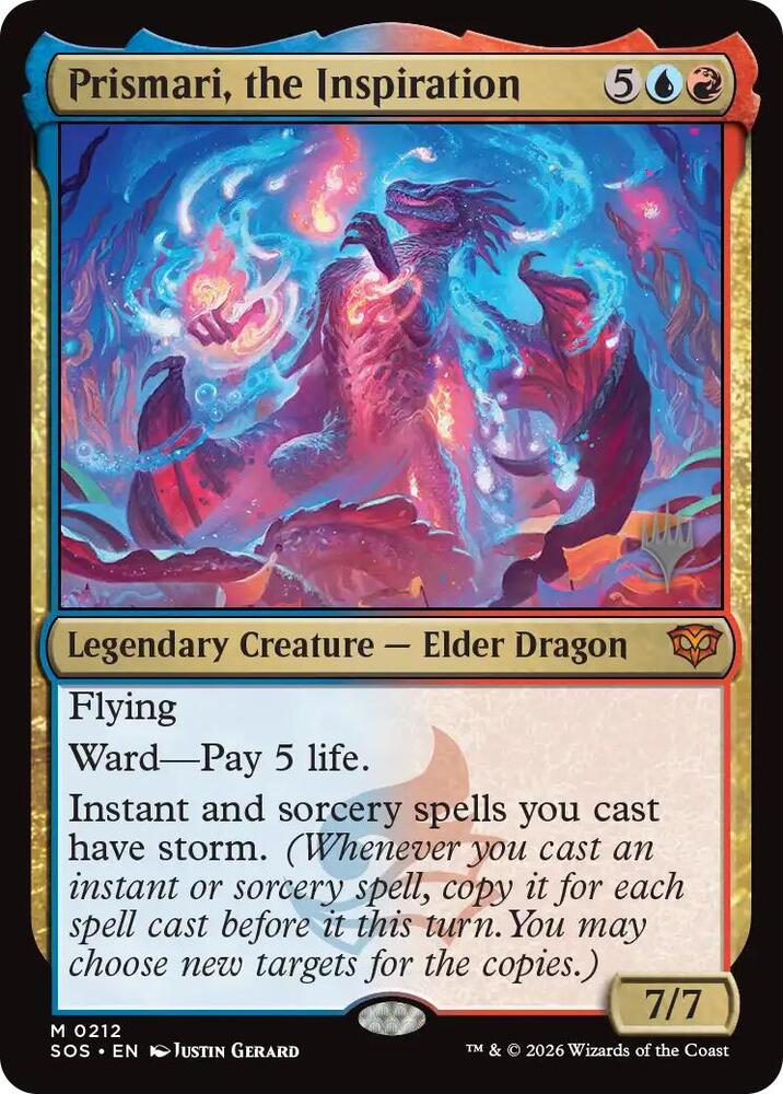 Prismari, the Inspiration (212) [Secrets of Strixhaven Promos]