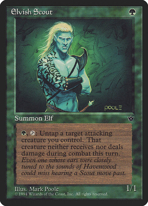 Elvish Scout (68a) [Fallen Empires]