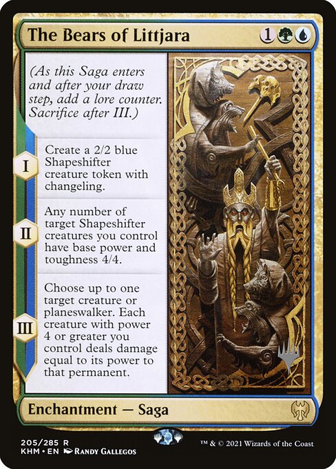 The Bears of Littjara (205p) [Kaldheim Promos]