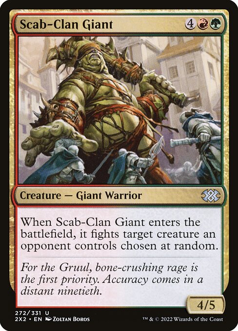 Scab-Clan Giant (272) [Double Masters 2022]