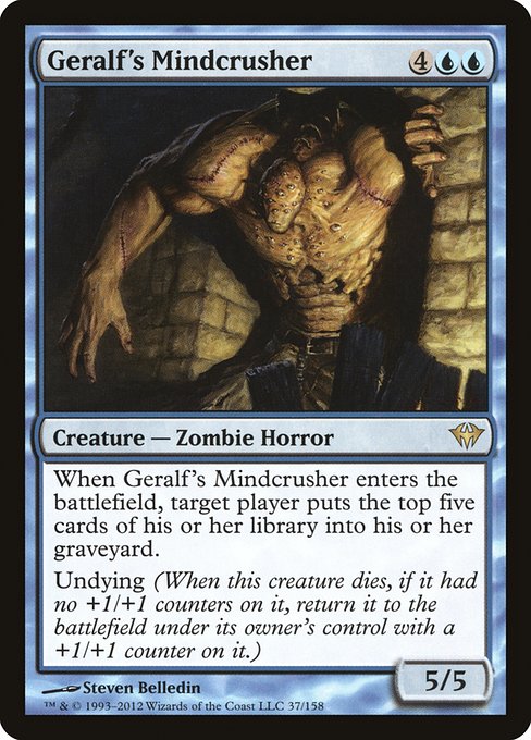 Geralf's Mindcrusher (37) [Dark Ascension]
